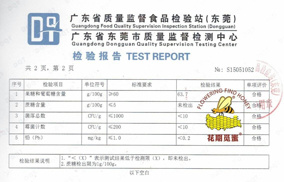 肇庆蜂蜜食品质检报告费用的简单介绍