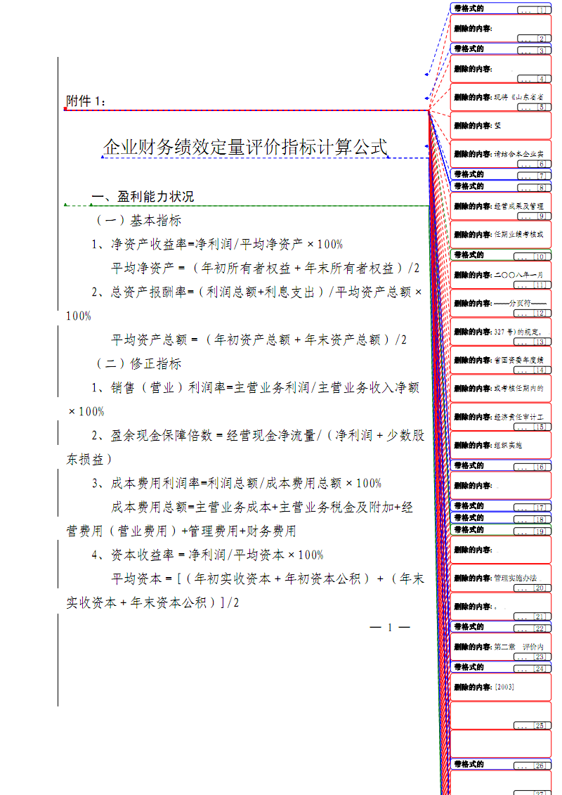 包含输入数据后自动计算财务指标的词条