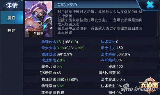王者荣耀兰陵王需要多少装备-王者荣耀兰陵王用什么装备最好