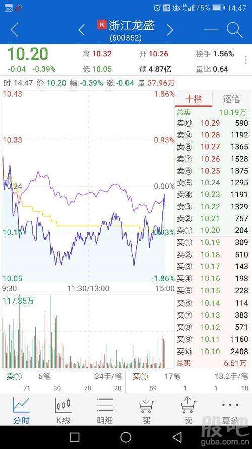 600352浙江龙盛股融资融券-浙江龙盛600352股吧