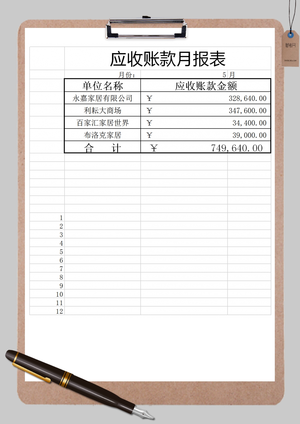 用excel制作财务报表-excel制作财务报表教程